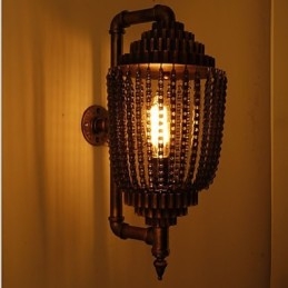 Vintage Iron Industrial Wind Shop Ozubená lampa