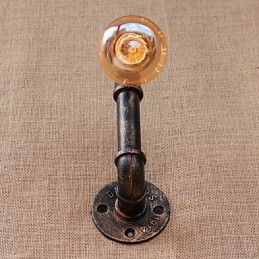 Funkce country retro malby pro nástěnné nástěnné svítidla s otočným ramenem ve stylu mini