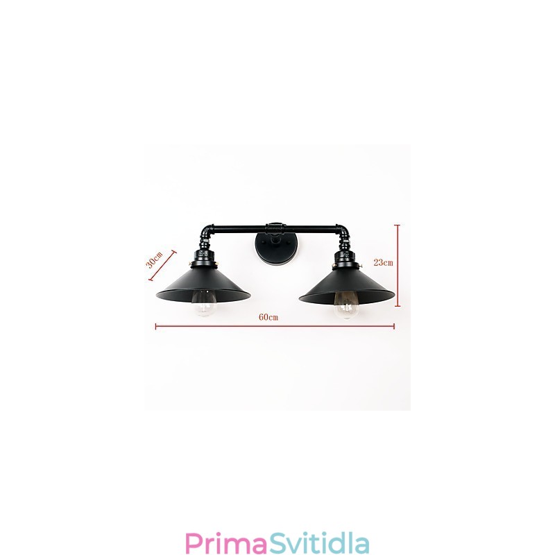 Rustikální Lodge Moderní současná venkovská retro malba pro nástěnné nástěnné svítidla v mini stylu