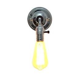 Nástěnné světlo Nástěnné svítidla Nástěnné železo Nástěnná lampa Němá černá lampa se světelným mečem na zdi