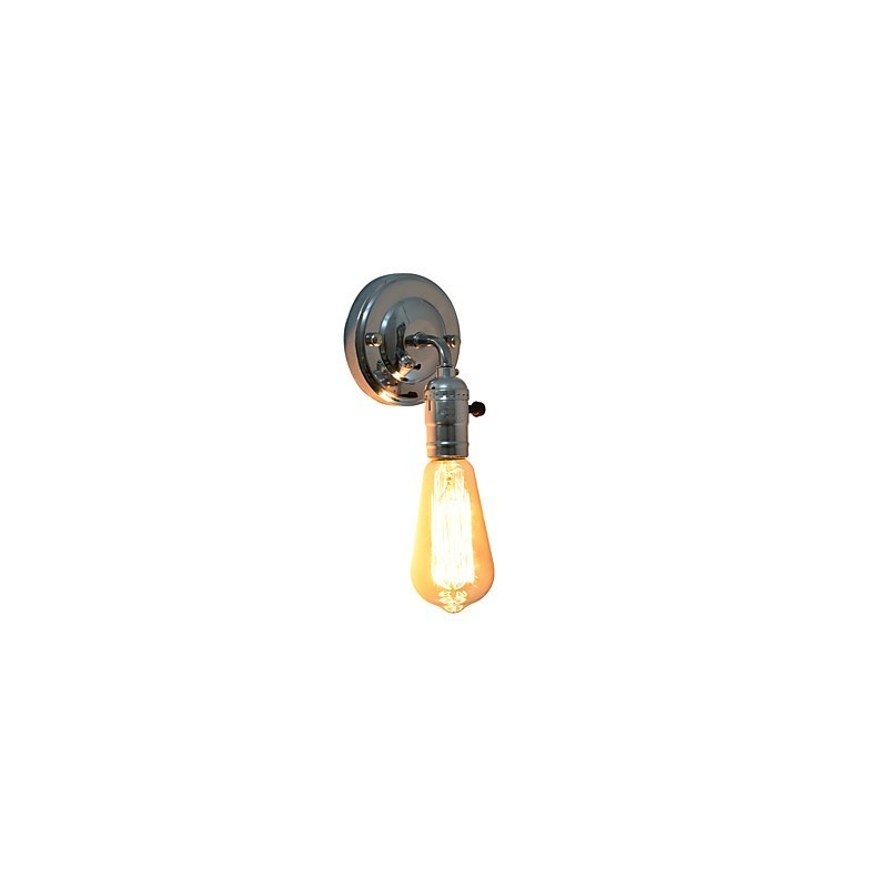 Nástěnné světlo Nástěnné svítidla Nástěnné železo Nástěnná lampa Němá černá lampa se světelným mečem na zdi