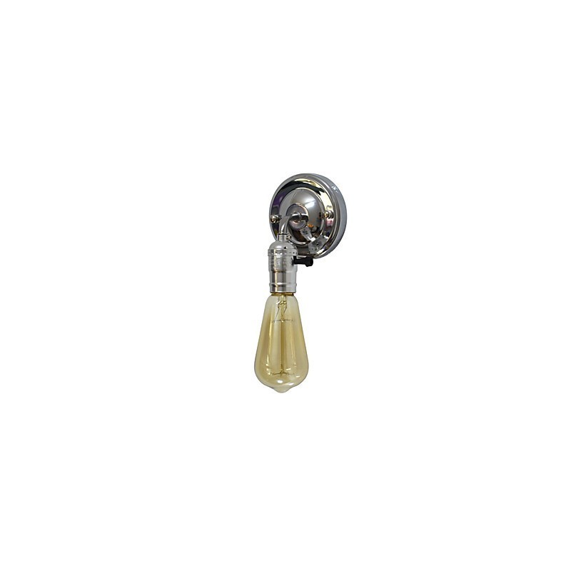 Nástěnné světlo Nástěnné svítidla Nástěnné železo Nástěnná lampa Němá černá lampa se světelným mečem na zdi