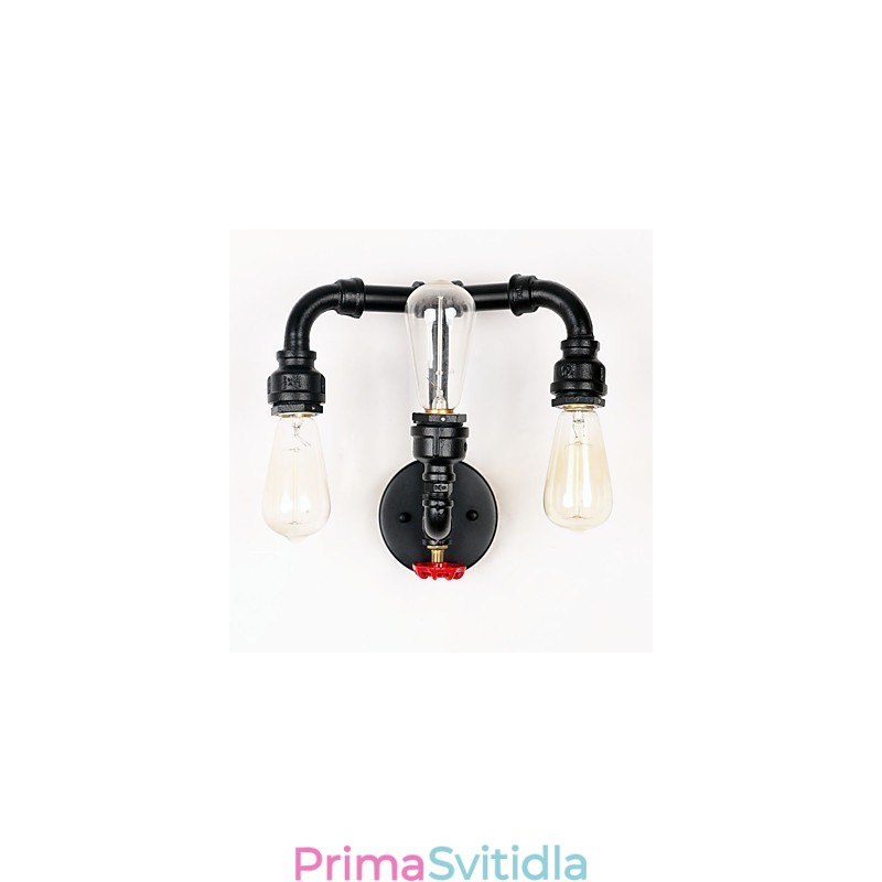 Rustikální Lodge Moderní současná venkovská retro malba pro nástěnné svítidla v mini stylu