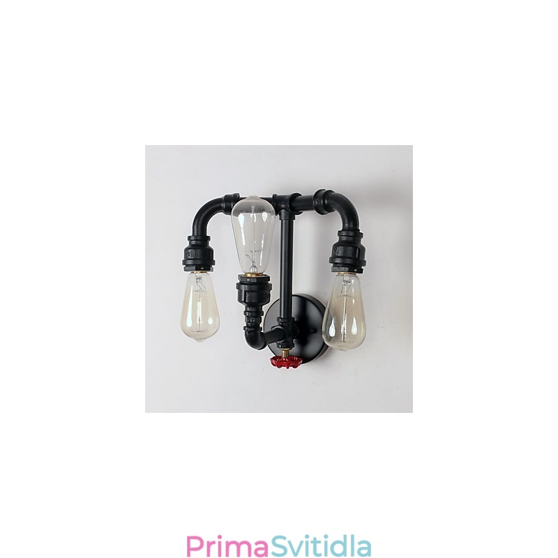 Rustikální Lodge Moderní současná venkovská retro malba pro nástěnné svítidla v mini stylu