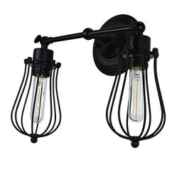 Nástěnná svítidla v rustikálním domku pro nástěnná svítidla s okolním světlem