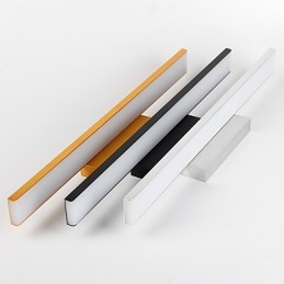 Vysoce kvalitní 32W zrcadlová lampa Koupelnová světla Hliníkové materiály a akrylová nástěnná svítidla Make-up osvětlení