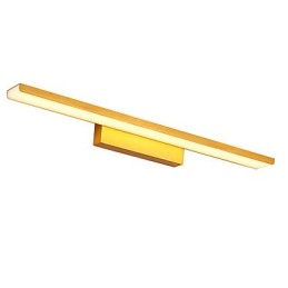 Vysoce kvalitní 32W zrcadlová lampa Koupelnová světla Hliníkové materiály a akrylová nástěnná svítidla Make-up osvětlení