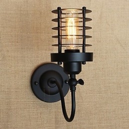 Funkce Vintage Country Paint pro nástěnné svítidlo s okolním osvětlením v mini stylu