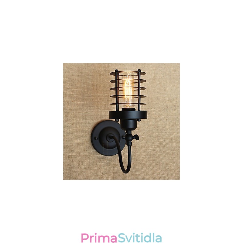Funkce Vintage Country Paint pro nástěnné svítidlo s okolním osvětlením v mini stylu