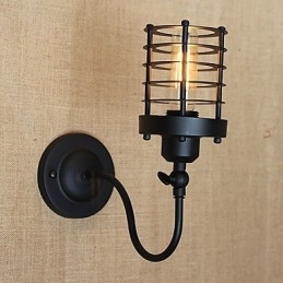 Funkce Vintage Country Paint pro nástěnné svítidlo s okolním osvětlením v mini stylu