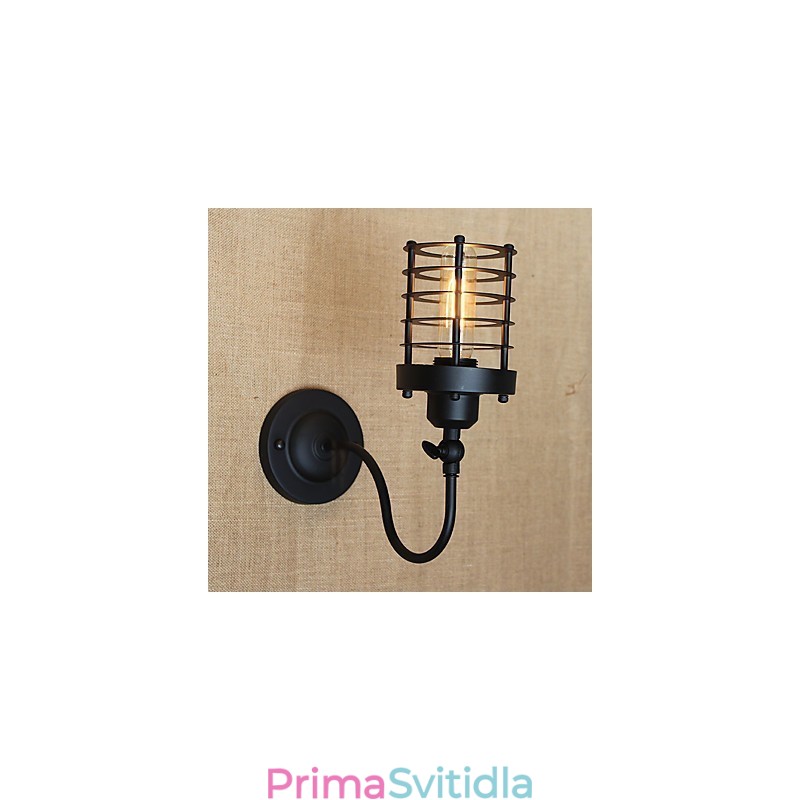 Funkce Vintage Country Paint pro nástěnné svítidlo s okolním osvětlením v mini stylu