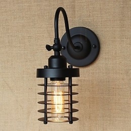 Funkce Vintage Country Paint pro nástěnné svítidlo s okolním osvětlením v mini stylu