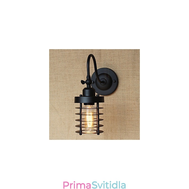 Funkce Vintage Country Paint pro nástěnné svítidlo s okolním osvětlením v mini stylu