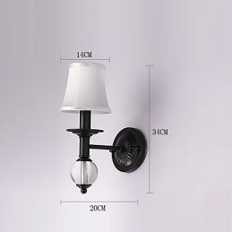Rustikální Lodge Jednoduché Vintage Malba Funkce Ambient Light Wall Sconces Wall Light