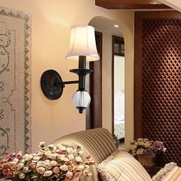 Rustikální Lodge Jednoduché Vintage Malba Funkce Ambient Light Wall Sconces Wall Light