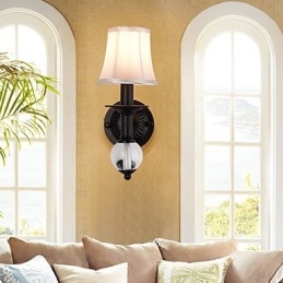 Rustikální Lodge Jednoduché Vintage Malba Funkce Ambient Light Wall Sconces Wall Light