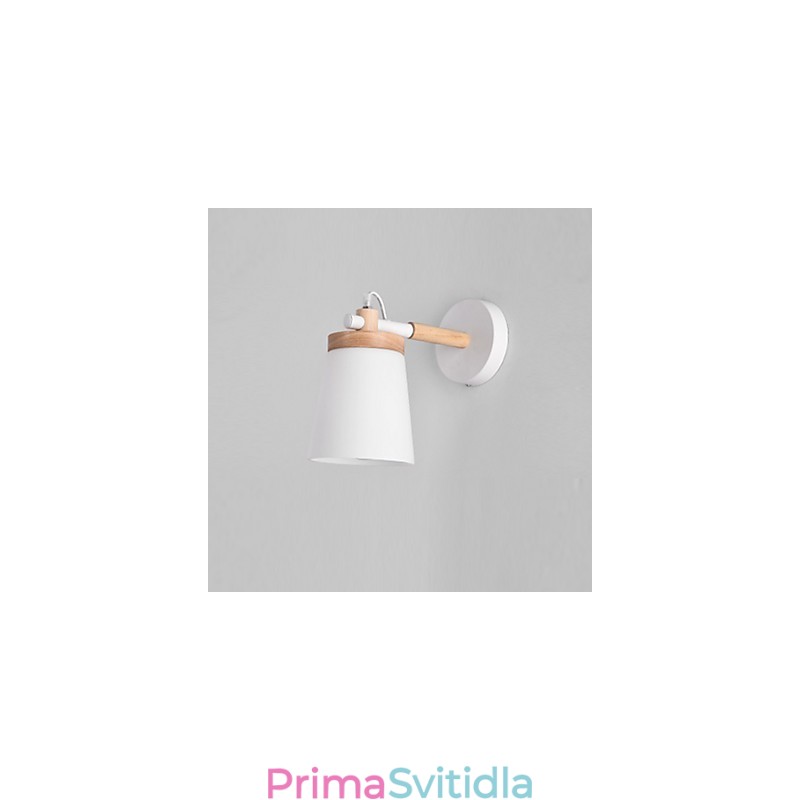 Stínidlo a kovová základna nástěnné lampy s funkcí ambientního světla nástěnné nástěnné svítidlo
