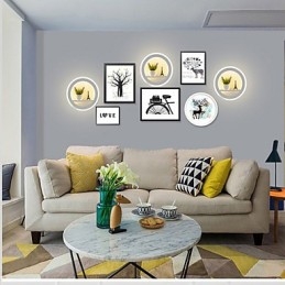 Nástěnná lampa do obývacího pokoje Minimalistická Moderní Kreativita Minimalistická Dekorativní nástěnná lampa Ložnice Noční nástěnná lampa