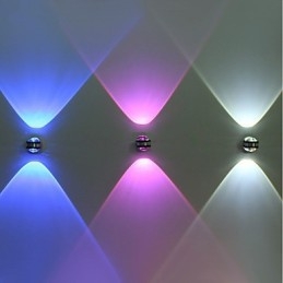 Vícebarevná nástěnná nástěnná svítidla v mini stylu Ambient Light