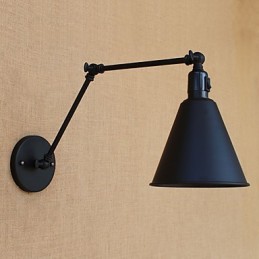 Funkce country retro malby pro světla s otočným ramenem ve stylu mini svítidla s otočným ramenem