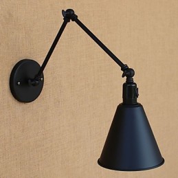 Funkce country retro malby pro světla s otočným ramenem ve stylu mini svítidla s otočným ramenem