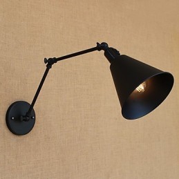 Funkce country retro malby pro světla s otočným ramenem ve stylu mini svítidla s otočným ramenem