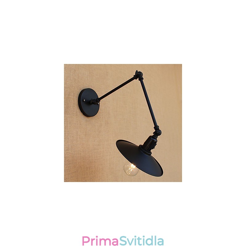 Vintage venkovská malba pro světla s houpacím ramenem ve stylu mini