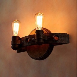 Kovová nástěnná lampa ve stylu loft Vintage Industrial Creative Personality pro kavárnu Bar Foyer Dekorativní nástěnné osvětlení