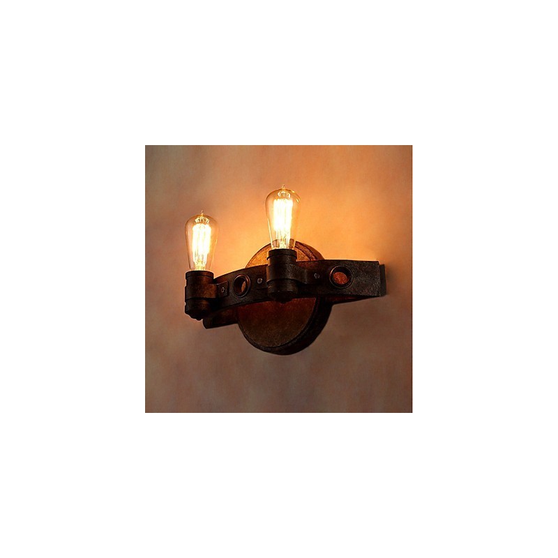 Kovová nástěnná lampa ve stylu loft Vintage Industrial Creative Personality pro kavárnu Bar Foyer Dekorativní nástěnné osvětlení