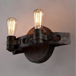 Kovová nástěnná lampa ve stylu loft Vintage Industrial Creative Personality pro kavárnu Bar Foyer Dekorativní nástěnné osvětlení