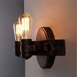Kovová nástěnná lampa ve stylu loft Vintage Industrial Creative Personality pro kavárnu Bar Foyer Dekorativní nástěnné osvětlení