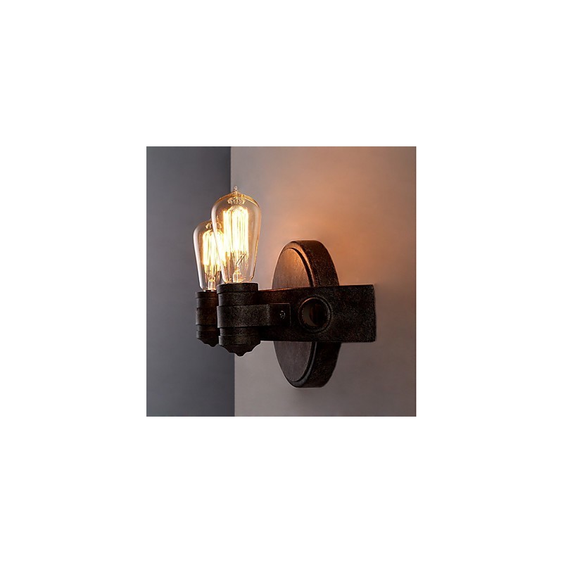 Kovová nástěnná lampa ve stylu loft Vintage Industrial Creative Personality pro kavárnu Bar Foyer Dekorativní nástěnné osvětlení