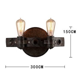 Kovová nástěnná lampa ve stylu loft Vintage Industrial Creative Personality pro kavárnu Bar Foyer Dekorativní nástěnné osvětlení