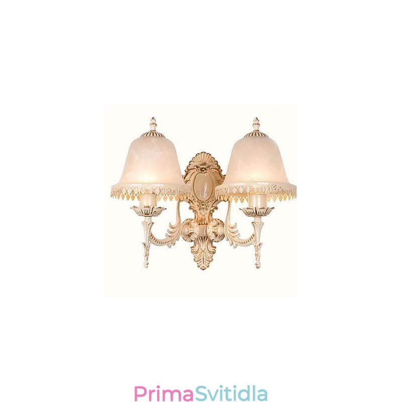 Vintage galvanicky pokovené nástěnné nástěnné svítidlo Downlight