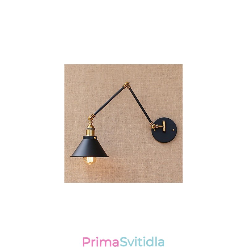 Vintage Country galvanicky pokovená funkce pro mini stylová světla s otočným ramenem pro ochranu očí Downlight s otočným ramenem
