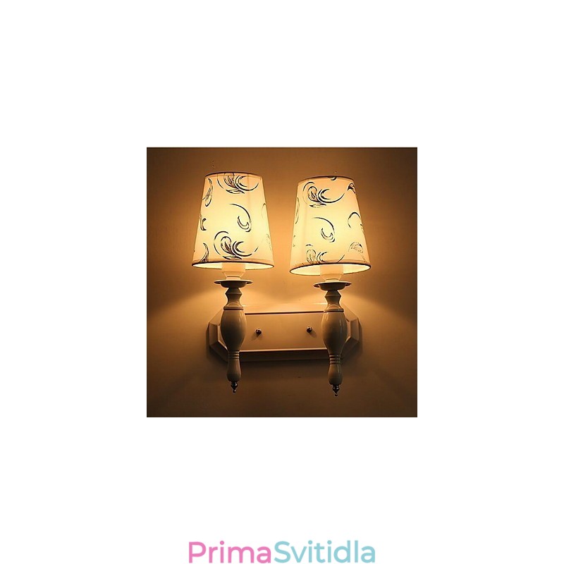 Moderní moderní galvanicky pokovené nástěnné svítidlo Uplight Wall Sconces