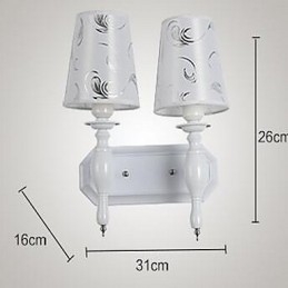 Moderní moderní galvanicky pokovené nástěnné svítidlo Uplight Wall Sconces