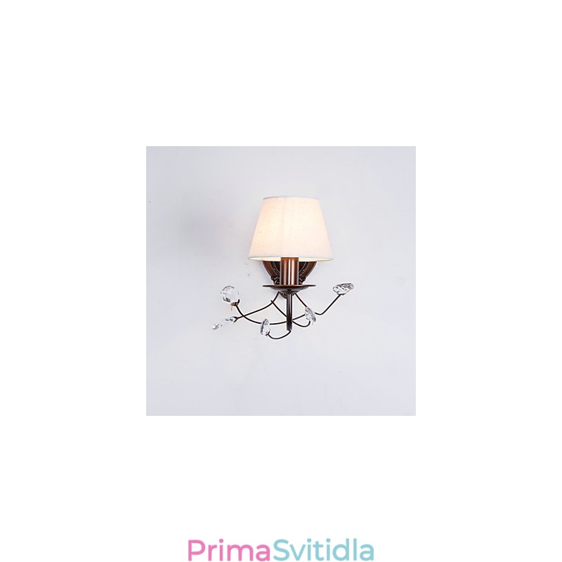 Rustic Lodge Country galvanicky pokovená funkce pro nástěnné svítidlo s okolním osvětlením v mini stylu