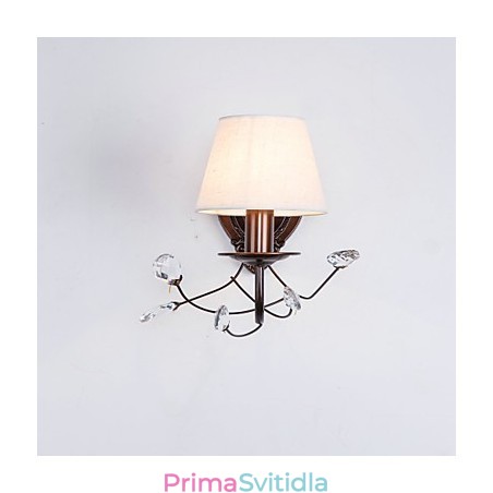 Rustic Lodge Country galvanicky pokovená funkce pro nástěnné svítidlo s okolním osvětlením v mini stylu