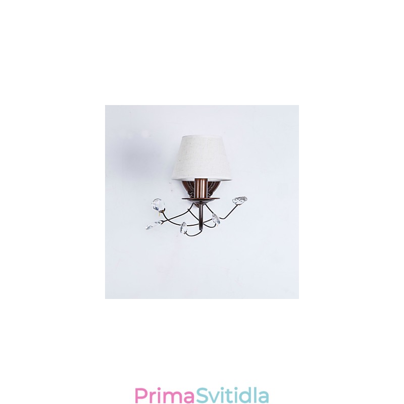 Rustic Lodge Country galvanicky pokovená funkce pro nástěnné svítidlo s okolním osvětlením v mini stylu