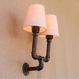 Rustic Lodge mosazný prvek pro nástěnné svítidlo s okolním osvětlením