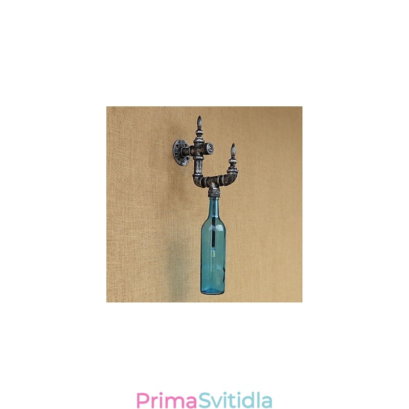 Rustic Lodge Silver Funkce pro nástěnné svítidlo s okolním osvětlením