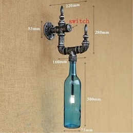 Rustic Lodge Silver Funkce pro nástěnné svítidlo s okolním osvětlením