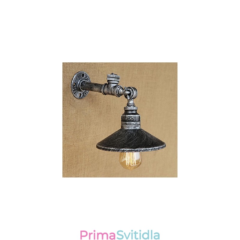 Rustic Lodge Painting Funkce pro nástěnné nástěnné nástěnné nástěnné svítidla s osvětlením ve světle stříbrném provedení