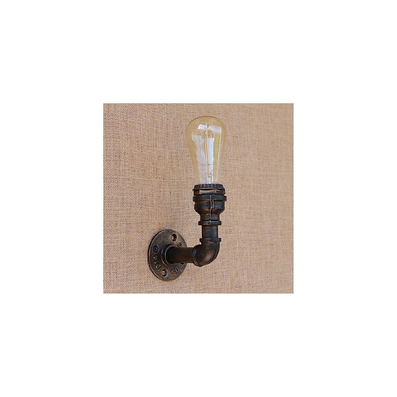 Dekorativní nástěnné malé nástěnné svítidlo Nostalgie Simple Water Pipe