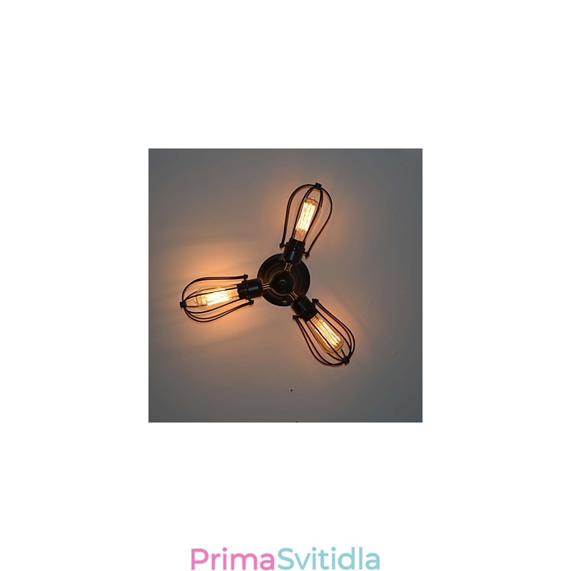 Tradiční klasická malba Vintage Mini Style Kovová zapuštěná montáž