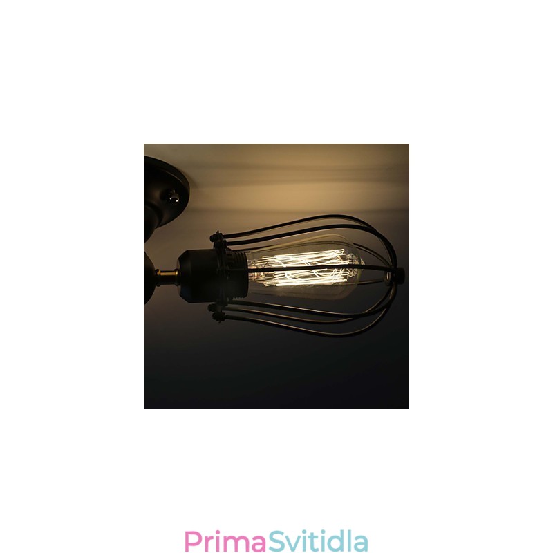 Tradiční klasická malba Vintage Mini Style Kovová zapuštěná montáž
