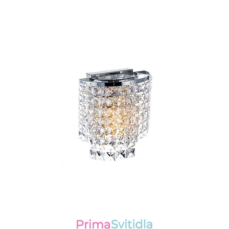 Moderní moderní galvanicky pokovená funkce pro nástěnné svítidlo Crystal Downlight nástěnné svítidlo