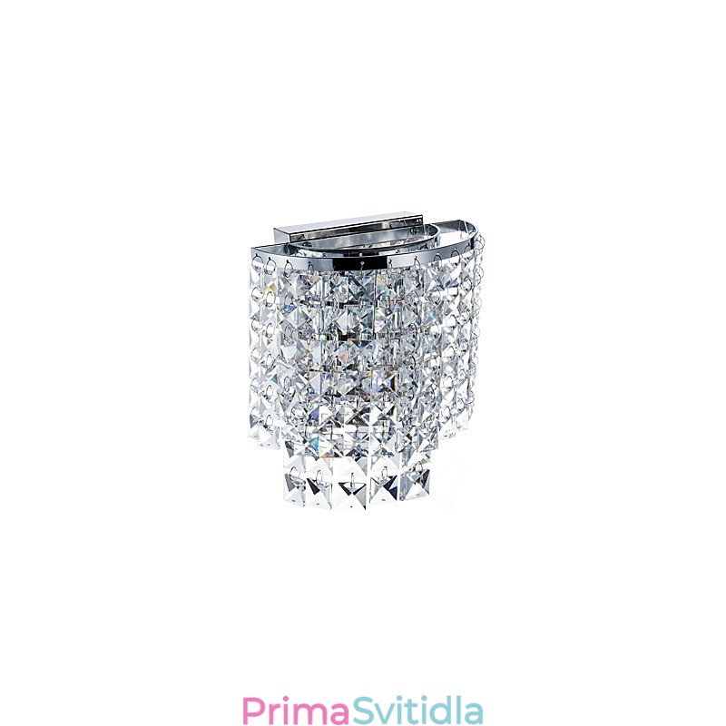 Moderní moderní galvanicky pokovená funkce pro nástěnné svítidlo Crystal Downlight nástěnné svítidlo