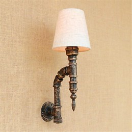Rustic Lodge Country Antique Mosazný prvek pro nástěnné svítidlo s okolním osvětlením